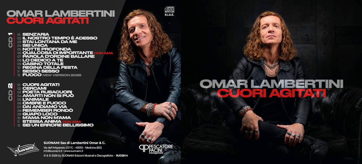 Nuovo album: "CUORI AGITATI" (doppio CD)